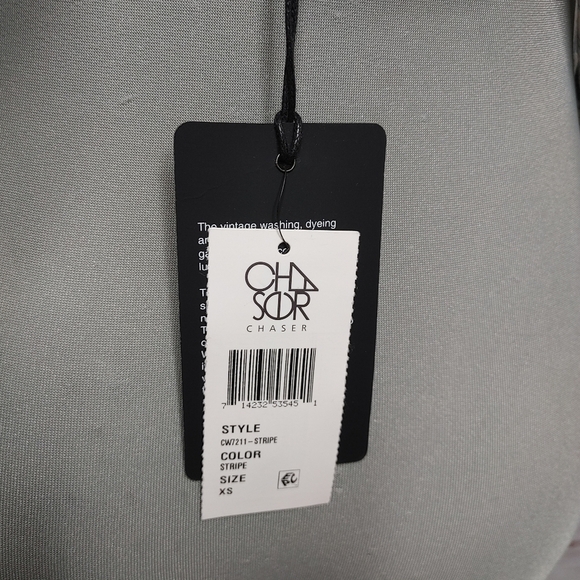 CHASER linen blend ruffle top size XS - Picture 10 of 12